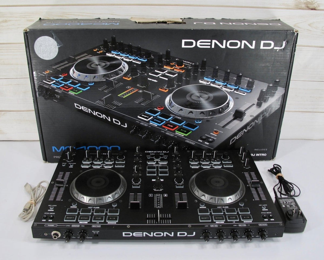 Denon MC4000 2 Channel DJ Interface Serato Controller - ZeereeZ