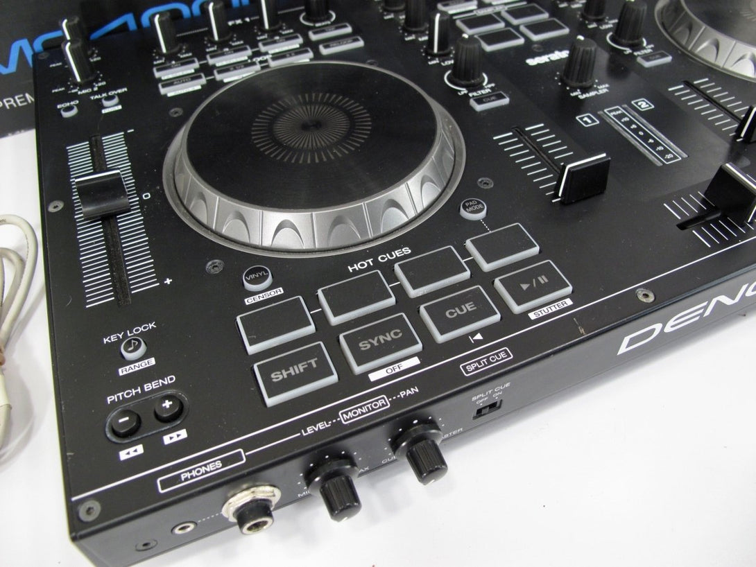 Denon MC4000 2 Channel DJ Interface Serato Controller - ZeereeZ