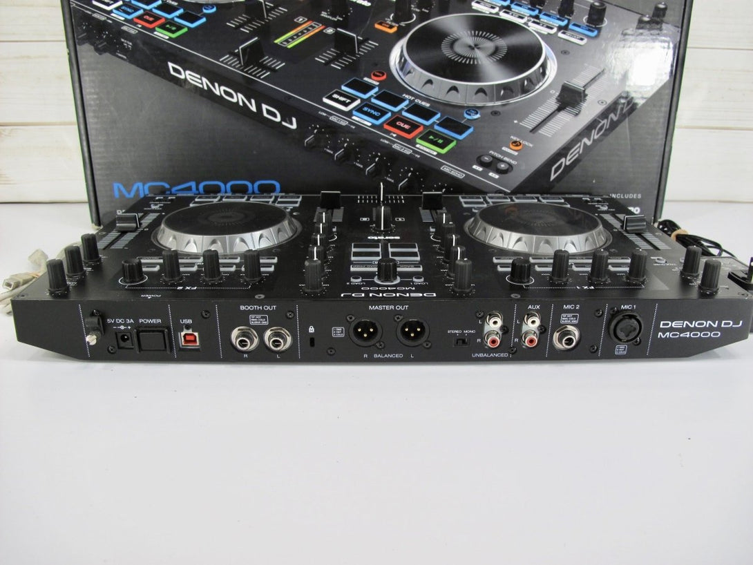 Denon MC4000 2 Channel DJ Interface Serato Controller - ZeereeZ