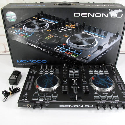 Denon MC4000 Professional 2 Channel Serato DJ Controller Interface - ZeereeZ