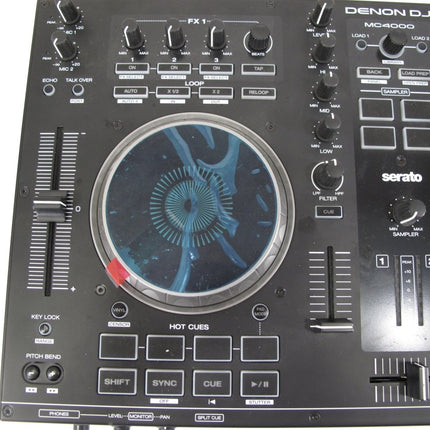 Denon MC4000 Professional 2 Channel Serato DJ Controller Interface - ZeereeZ