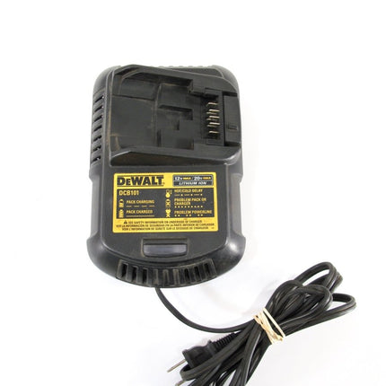 Dewalt DCB101 12V & 20V Max Li - Ion Power Tool Battery Charger - ZeereeZ