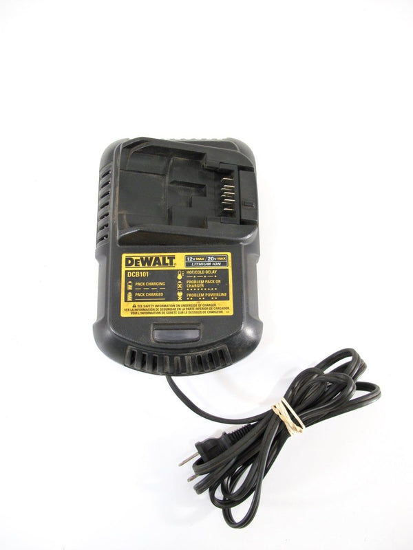 Dewalt DCB101 12V & 20V Max Li - Ion Power Tool Battery Charger - ZeereeZ