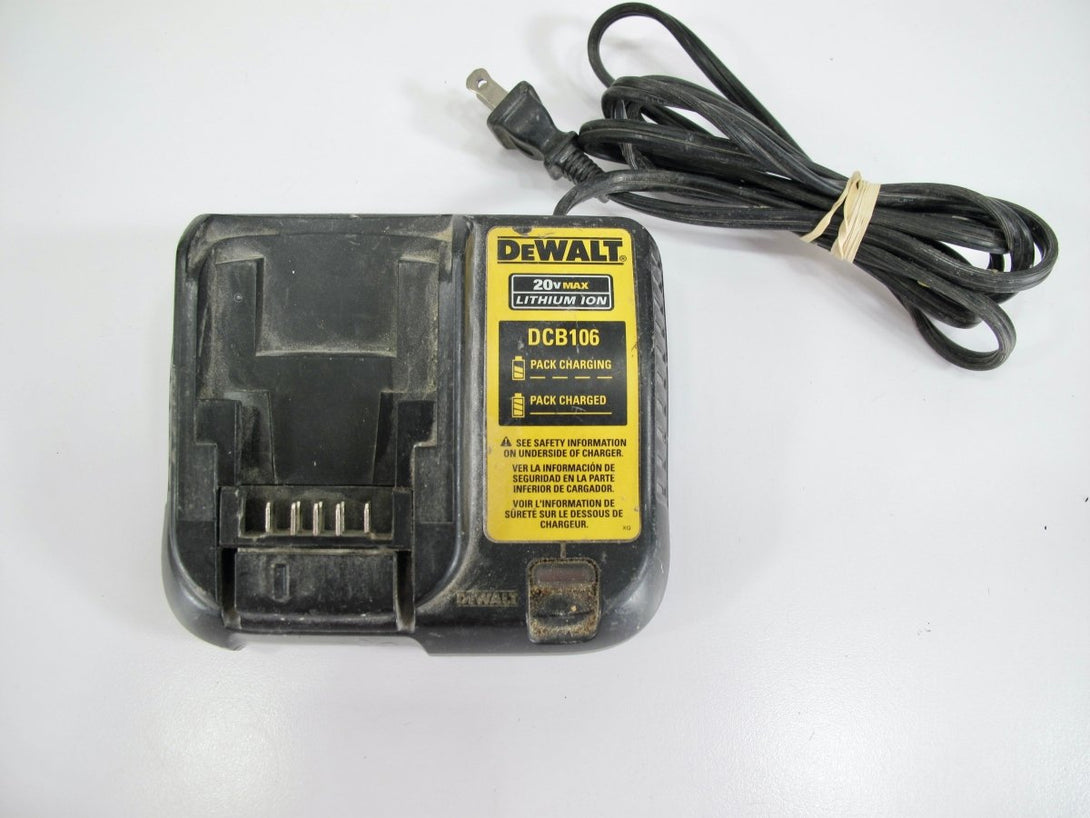 DeWalt DCB106 20V Lithium - Ion Power Tool Battery Charger - ZeereeZ