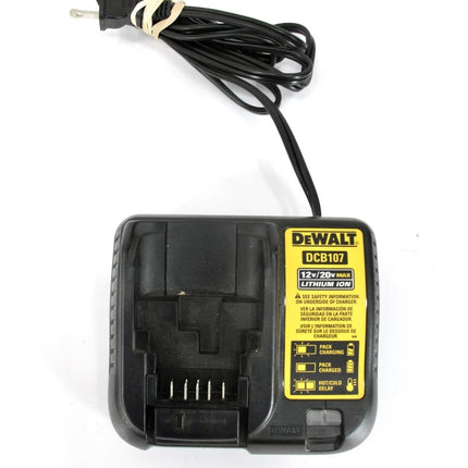 DEWALT DCB107 Lithium - Ion 12v 20v Power Tool Battery Charger - ZeereeZ