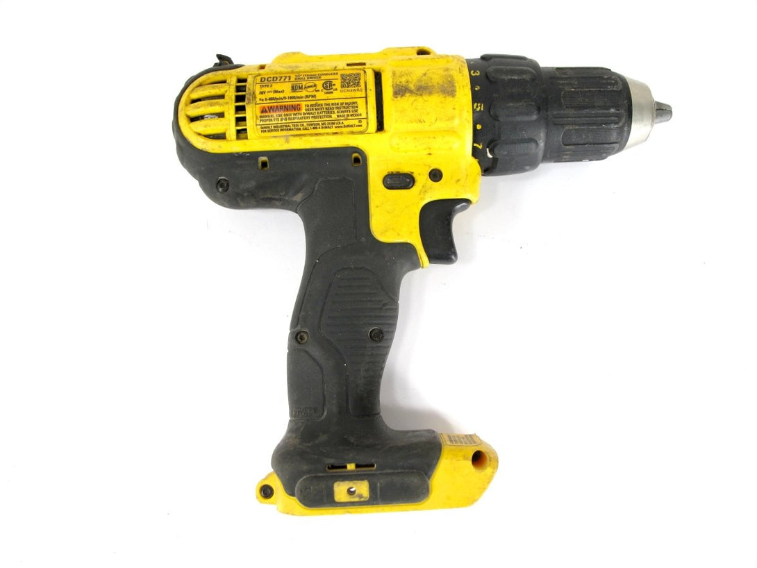 DeWalt DCD771B 20V MAX Compact 1/2" Cordless Drill Driver - ZeereeZ