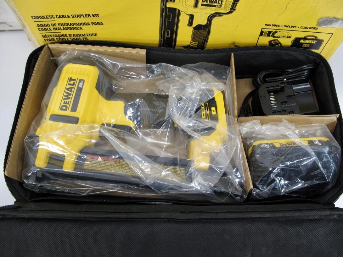 DEWALT DCN701D1 20V MAX 20 - Volt Li - ion Cordless Cable Stapler Kit - ZeereeZ