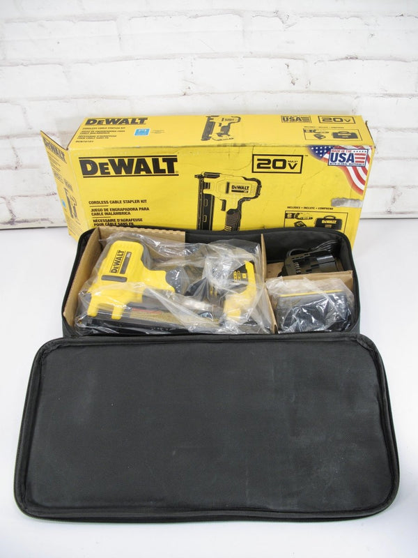 DEWALT DCN701D1 20V MAX 20 - Volt Li - ion Cordless Cable Stapler Kit - ZeereeZ