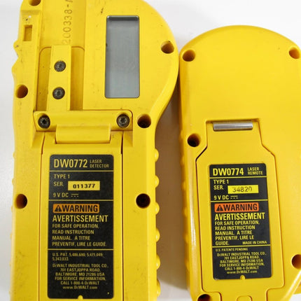 Dewalt DW077 Self Leveling Rotary Laser Construction Level With Remote - ZeereeZ