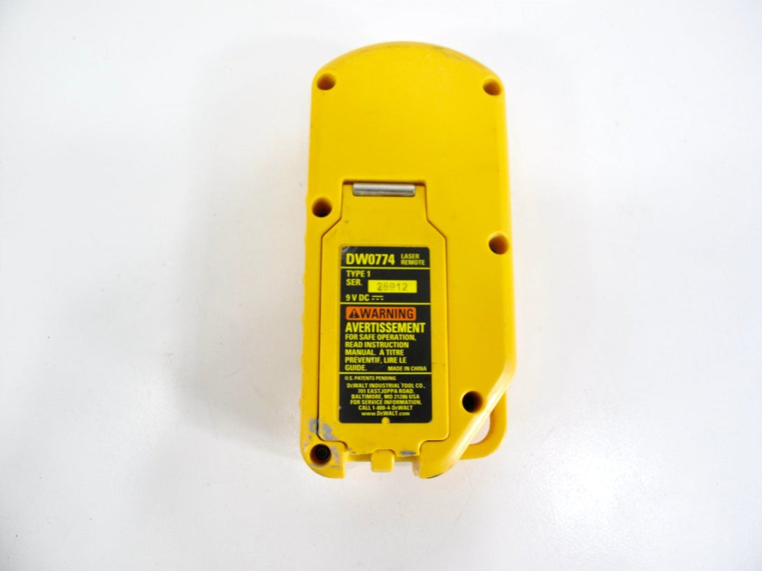 Dewalt DW0774 Wireless Remote Control for DW077 Rotary Laser - ZeereeZ