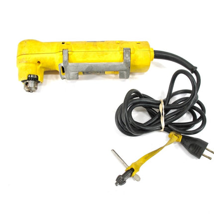DeWALT DW160 3/8" Heavy Duty VSR Right Angle Drill Driver Tool w/ Key - ZeereeZ