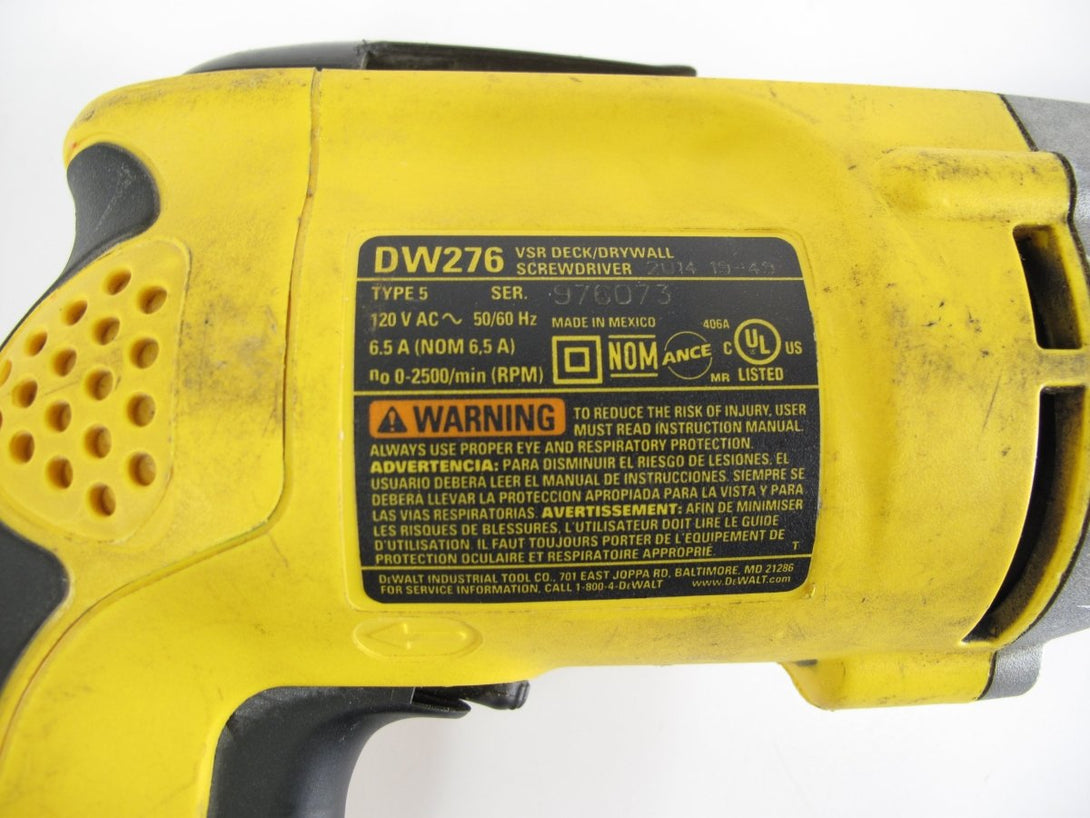 Dewalt DW276 Corded Drywall Screwgun w/ Simpson QDPRO200G2 Quick Drive System - ZeereeZ