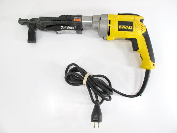 Dewalt DW276 Corded Drywall Screwgun w/ Simpson QDPRO200G2 Quick Drive System - ZeereeZ