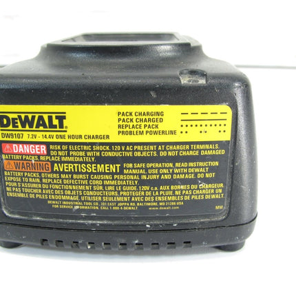 DeWalt DW9107 1 - Hour Fast Battery Charger, NiCd 9.6v to 14v - ZeereeZ