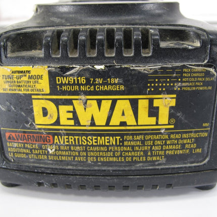 Dewalt DW9116 7.2v - 18v 1 Hour NiCdMode Genuine OEM Battery Charger - ZeereeZ