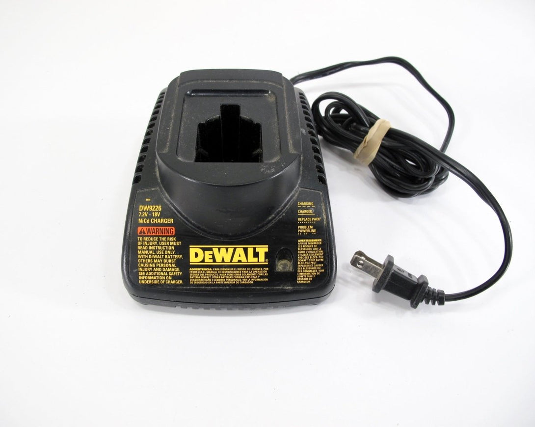 Dewalt DW9226 Genuine OEM 7.2V - 18V Power Tool Battery Charger Replaces DW9116 - ZeereeZ