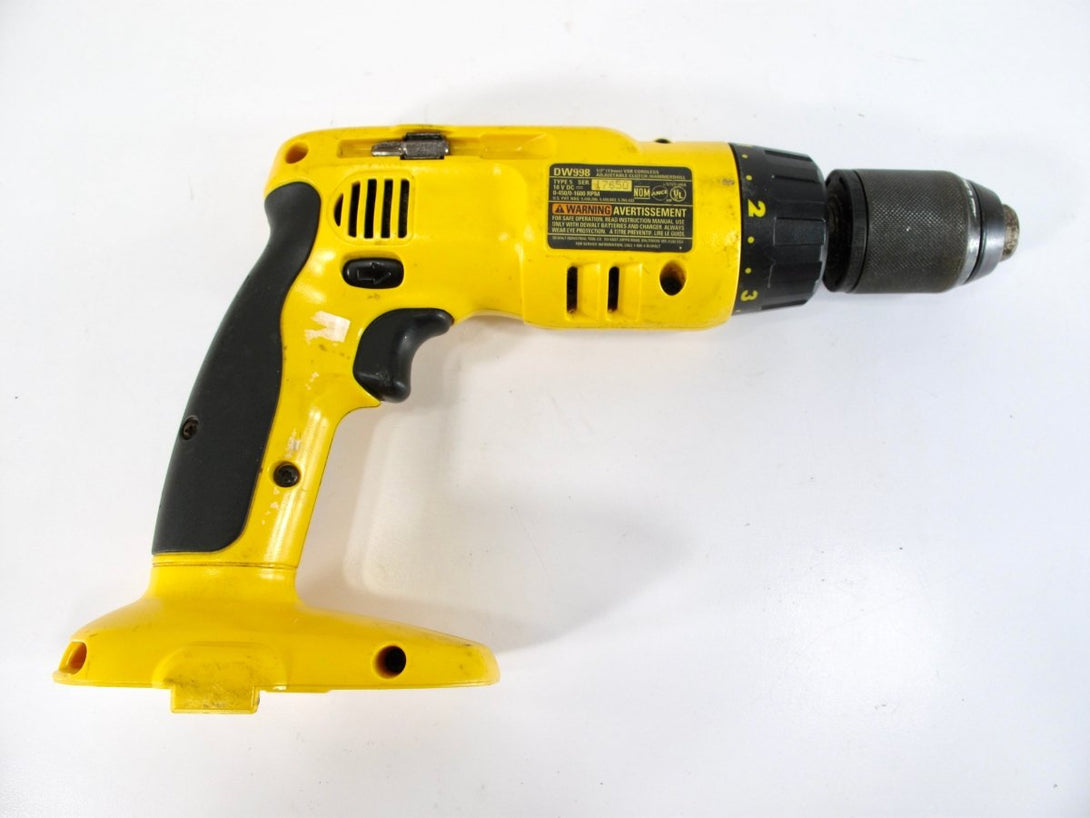 Dewalt DW998 18V Volt XRP 1/2” VSR Cordless Adjustable Clutch Hammerdrill - ZeereeZ