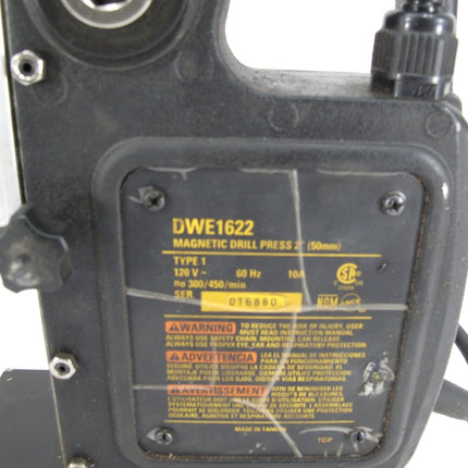 DeWALT DWE1622 2" 2 - Speed Magnetic Drill Press - ZeereeZ