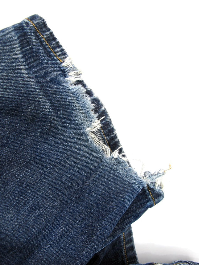 Diesel Zatiny Blue Jeans Denim Bootcut Wash 0073N Mens Button Fly Size 34 x 32 - ZeereeZ