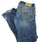 Diesel Zatiny Blue Jeans Denim Bootcut Wash 0073N Mens Button Fly Size 34 x 32 - ZeereeZ