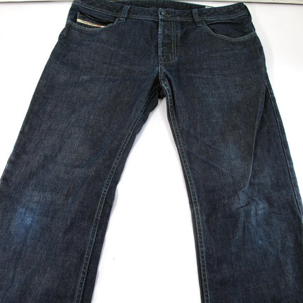 Diesel Zatiny Dark Wash 0088Z Bootcut Button Fly Blue Jeans Mens Size 34 x 32 - ZeereeZ