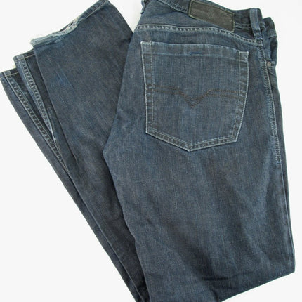 Diesel Zatiny Dark Wash 0088Z Bootcut Button Fly Blue Jeans Mens Size 34 x 32 - ZeereeZ