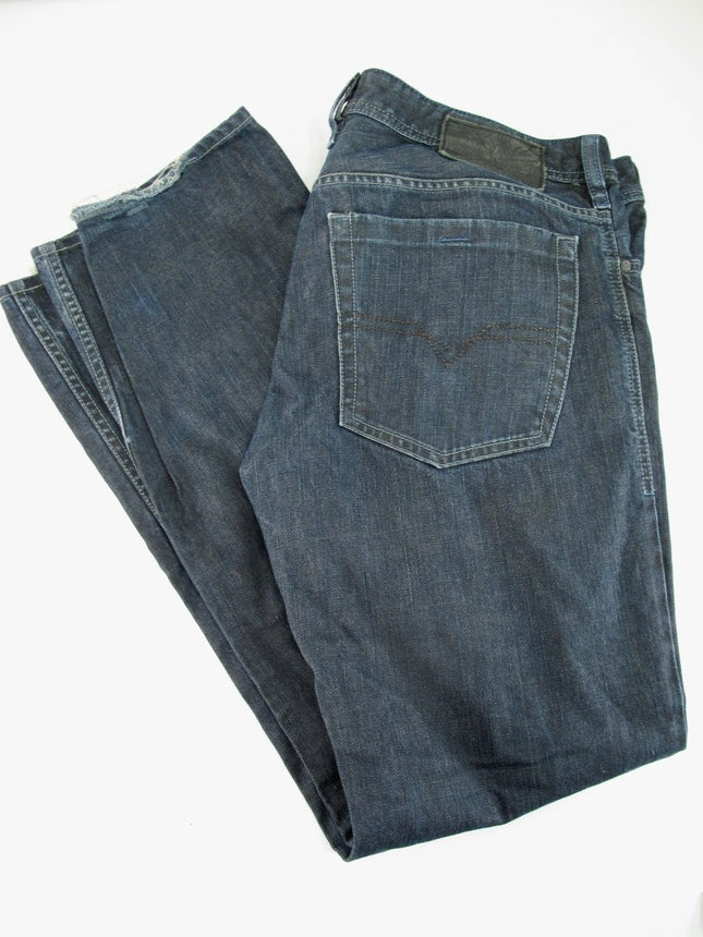 Diesel Zatiny Dark Wash 0088Z Bootcut Button Fly Blue Jeans Mens Size 34 x 32 - ZeereeZ