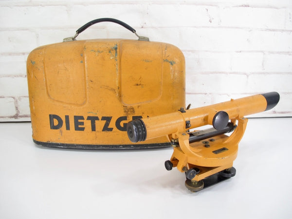 Dietzgen 6370 Vintage Surveying Transit with Case Made in the USA - ZeereeZ