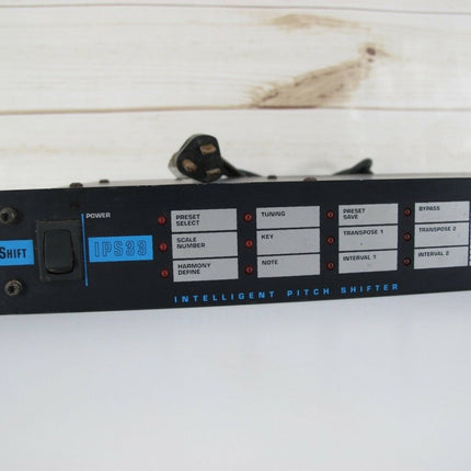Digitech IPS33 Smart Shift Intelligent Pitch Shifter 80s/90s Rack Mount Effects - ZeereeZ