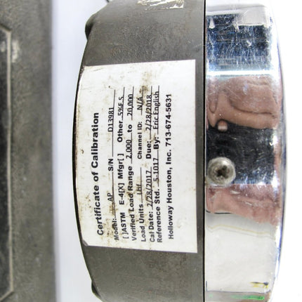 Dillon Dynamometer AP 2000 - 20000 lb 5" Dial 200lb Divisions Wire Tension Gauge - ZeereeZ