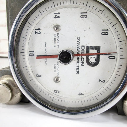 Dillon Dynamometer AP 2000 - 20000 lb 5" Dial 200lb Divisions Wire Tension Gauge - ZeereeZ
