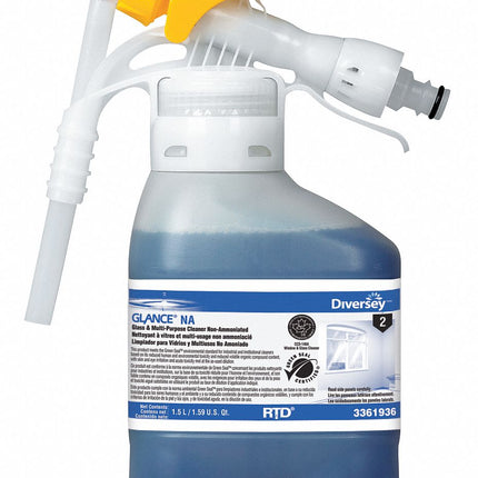 Diversey Glance NA 1.5L Commercial Glass & Surface Cleaner - ZeereeZ