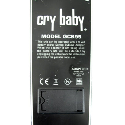 Dunlop Cry Baby Original GCB95 Crybaby Wah Guitar Effect Pedal - ZeereeZ