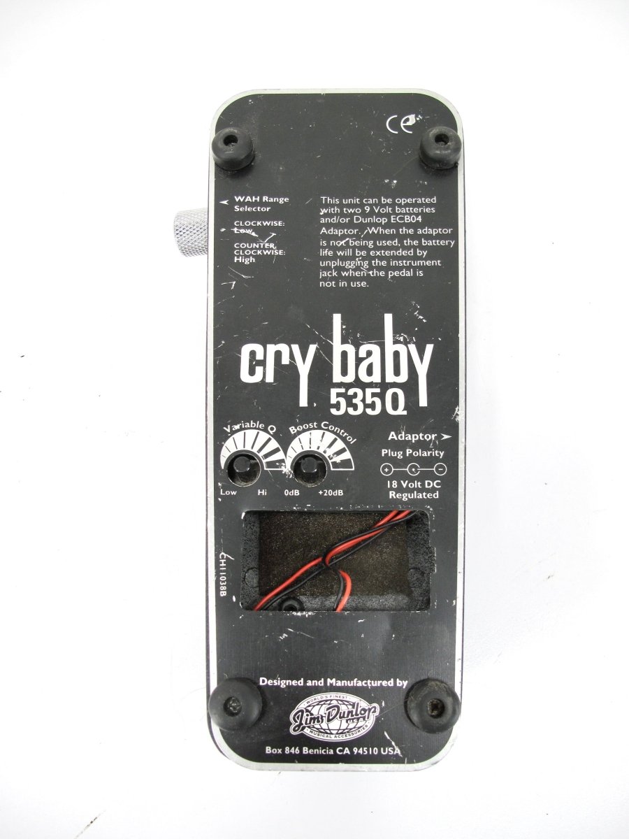 Dunlop Crybaby 535Q Multi - Wah Guitar Effects Pedal - ZeereeZ