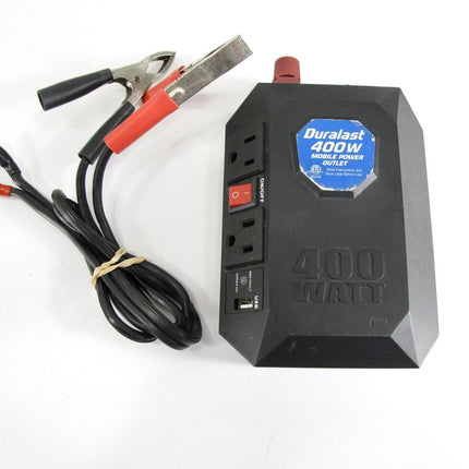 Duralast PL - 400W Mobile Power Outlet 400W 800W Peak DC to AC Inverter - ZeereeZ