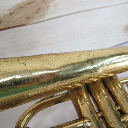 Dynasty Vintage Brass Marching Mellophone - ZeereeZ