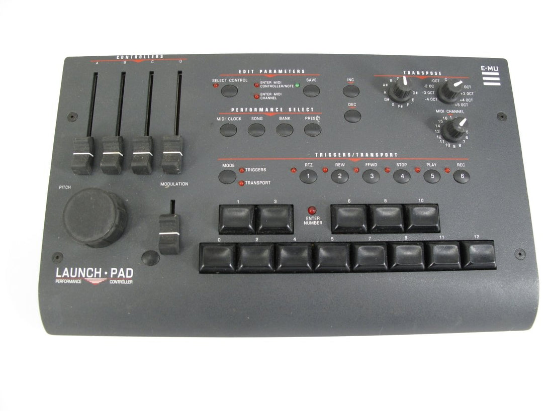 E - MU 7777 Launch Pad MIDI Performance Controller - ZeereeZ