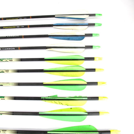 Easton Epic 400 & Magnum Super Carbon 10 Arrow Shaft Lot - ZeereeZ