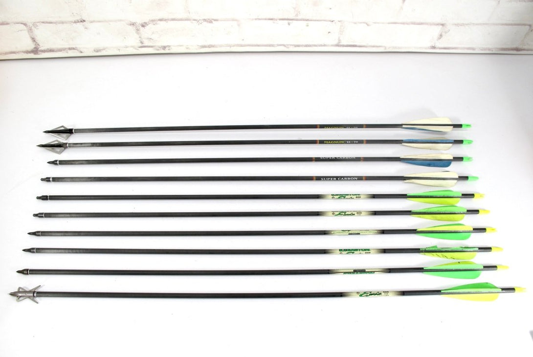 Easton Epic 400 & Magnum Super Carbon 10 Arrow Shaft Lot - ZeereeZ