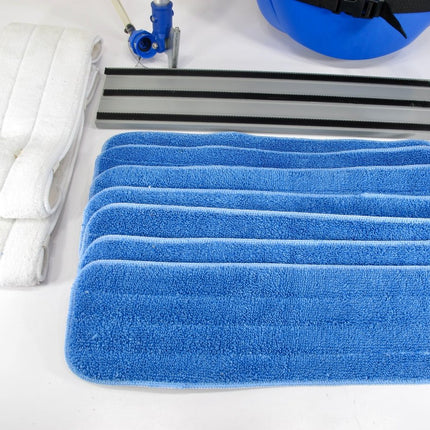 ECOLAB Phazer Mobile Commercial Floor Finish Backpack System 18 In Pads - ZeereeZ