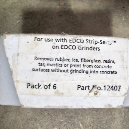 Edco SEC - 1.5L Magna Trap 1.5HP Concrete Grinder w/ Strip - serts & Tung - serts 120V - ZeereeZ