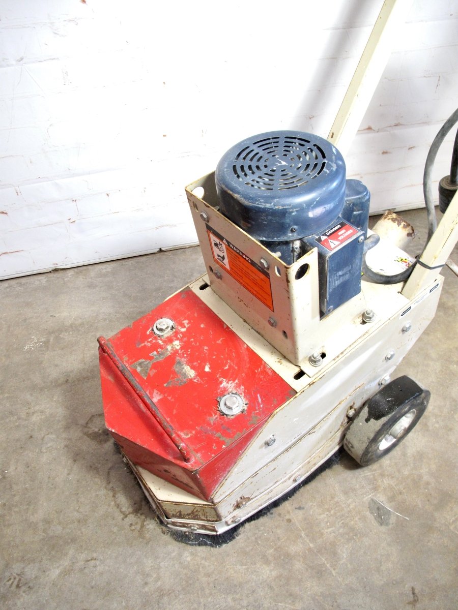 Edco SEC - 1.5L Magna Trap 1.5HP Concrete Grinder w/ Strip - serts & Tung - serts 120V - ZeereeZ