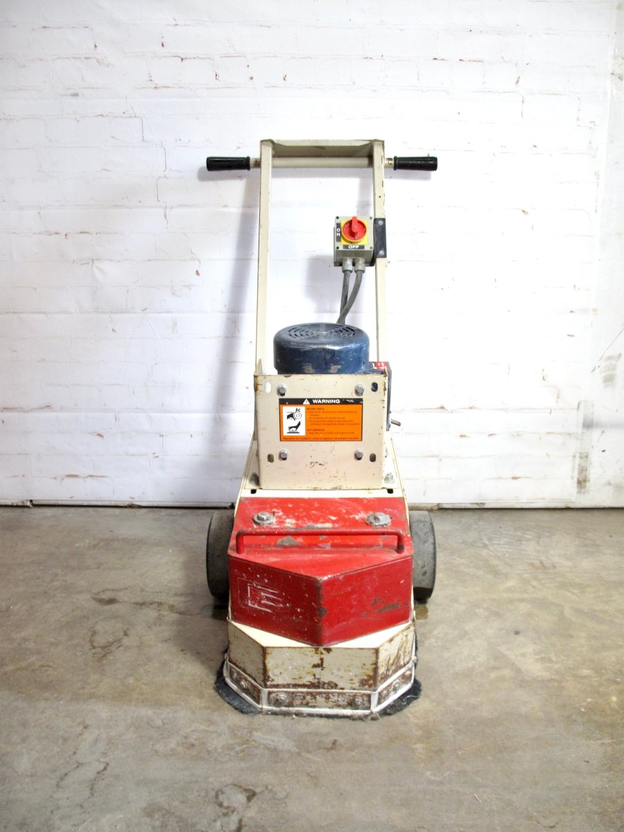 Edco SEC - 1.5L Magna Trap 1.5HP Concrete Grinder w/ Strip - serts & Tung - serts 120V - ZeereeZ