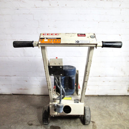 Edco SEC - 1.5L Magna Trap 1.5HP Concrete Grinder w/ Strip - serts & Tung - serts 120V - ZeereeZ