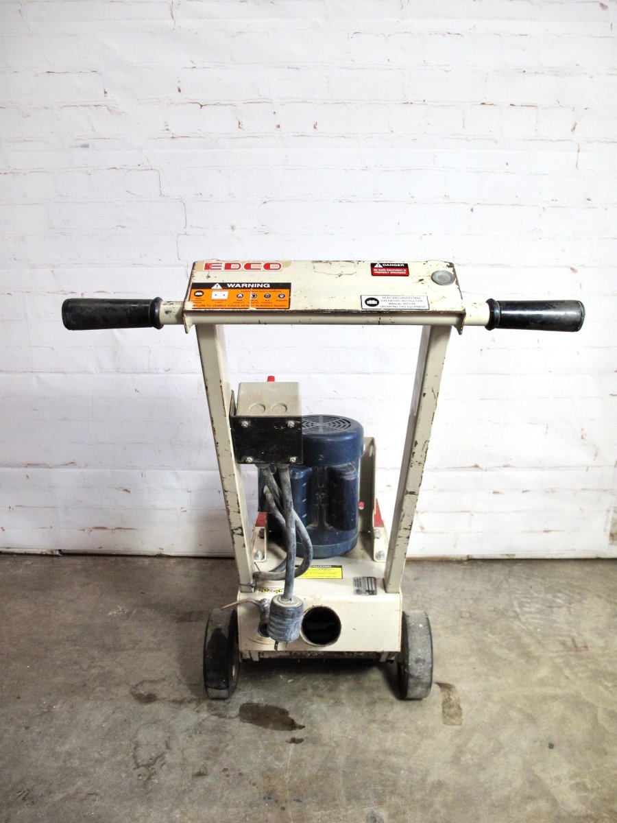 Edco SEC - 1.5L Magna Trap 1.5HP Concrete Grinder w/ Strip - serts & Tung - serts 120V - ZeereeZ