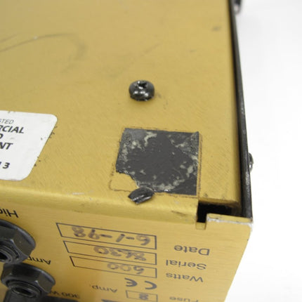 Eden WT - 600 Valve - Tech Road Runner Bass Amplifier Head USA 1998 - ZeereeZ