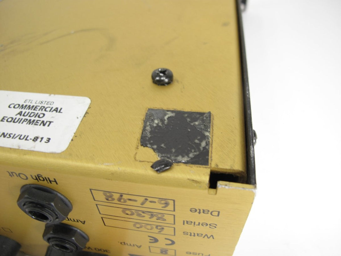 Eden WT - 600 Valve - Tech Road Runner Bass Amplifier Head USA 1998 - ZeereeZ