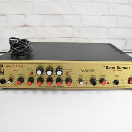 Eden WT - 600 Valve - Tech Road Runner Bass Amplifier Head USA 1998 - ZeereeZ
