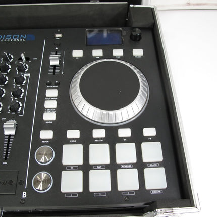Edison Professional Scratch 3000 MkII Dual Deck DJ CD/MP3 Player w/ Case - ZeereeZ