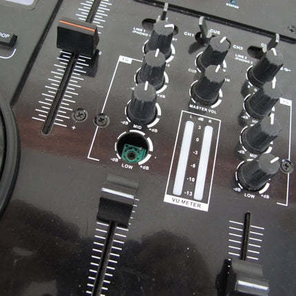 Edison Scratch 2500 MKIV Professional DJ Dual Deck CD Vinyl Simulating Scratch Mixing Console Interface Controller - ZeereeZ